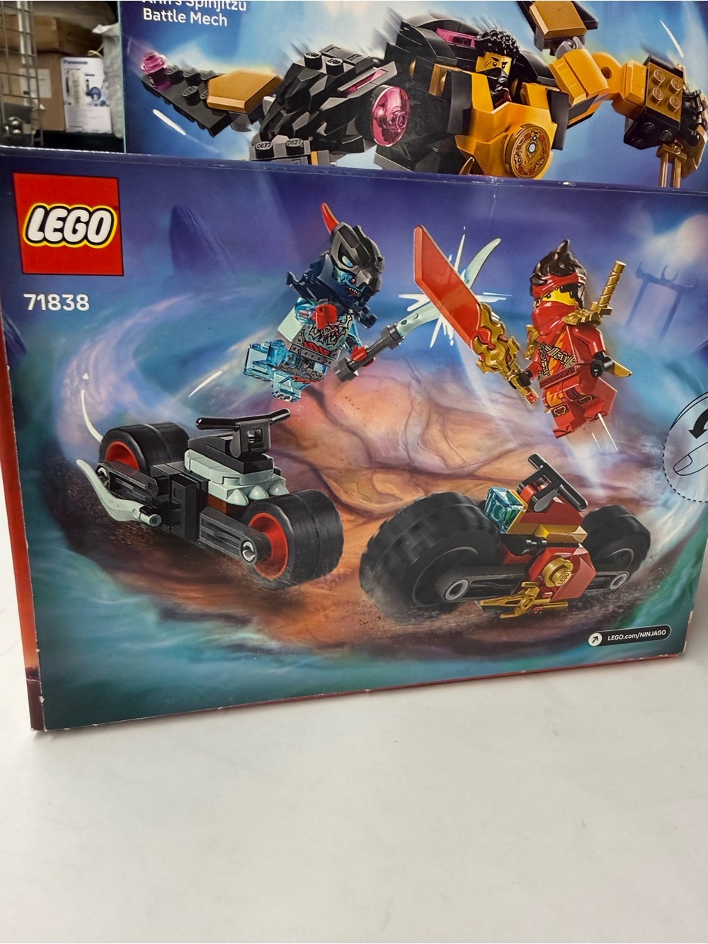 New! Set of TWO Lego Ninjago sets — Warrior and Vehicle sets — sealed boxes - Picture 3 of 6